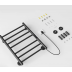 Heated Towel Rail Stainless Steel Intelligent Screen Constant Temperature With Plug